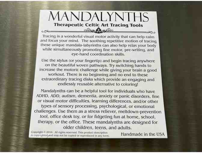 Valentine Celtic Mandalynth | Lavender Heart