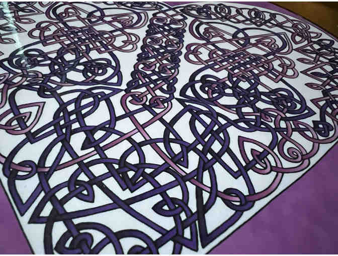 Valentine Celtic Mandalynth | Lavender Heart