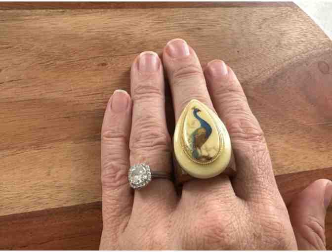 Peacock Ring