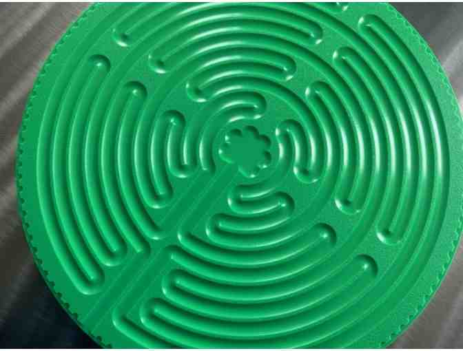 Chartres Labyrinth | 18-inch Vibrant Green Acrylic