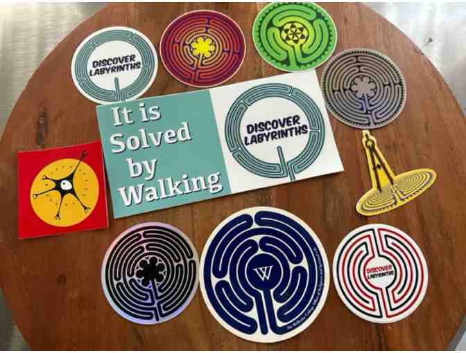 Discover Labyrinths Sticker Collection