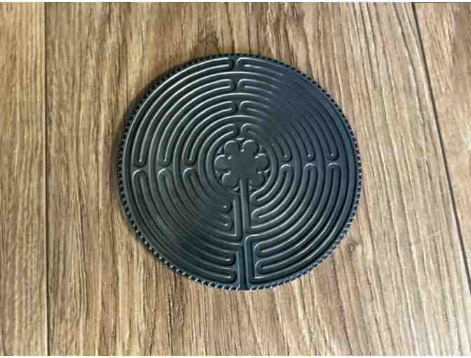 Chartres Labyrinth | Deeply Grooved Pewter