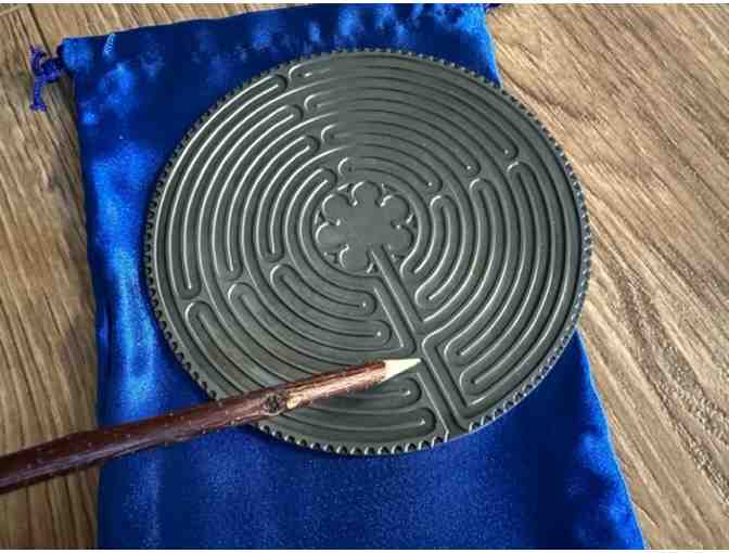 Chartres Labyrinth | Deeply Grooved Pewter