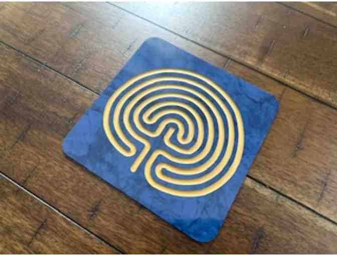 Classical Labyrinth | Blue & Gold