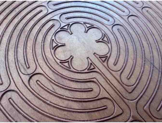 Elegant Real Wood Labyrinth |Cherry Wood