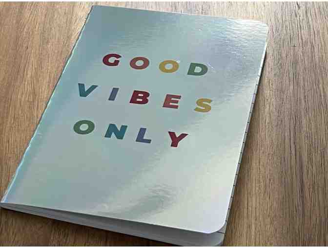 Good Vibes Only Journal (Holographic)