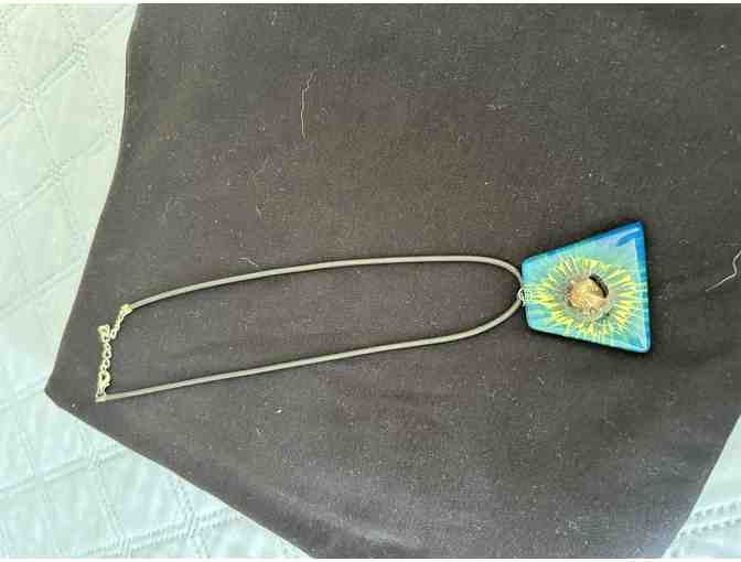 Sunflower Pendant & Cord