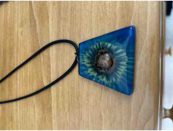 Sunflower Pendant & Cord