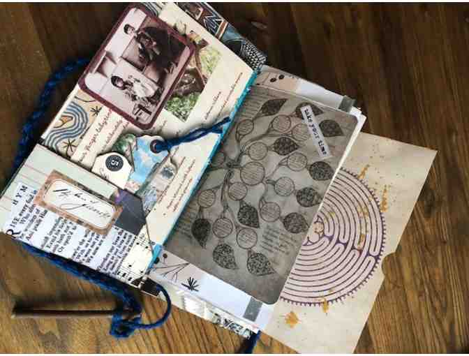 Handmade Finger Labyrinth Travel Junk Journal