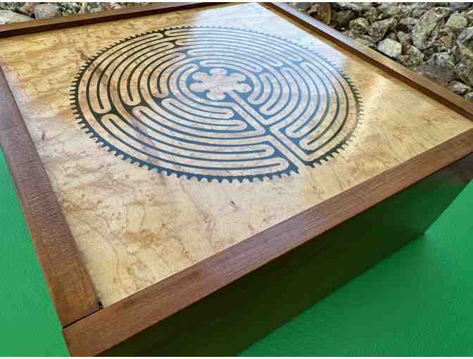 Beautiful, One-of-a-Kind Labyrinth Keepsake Box