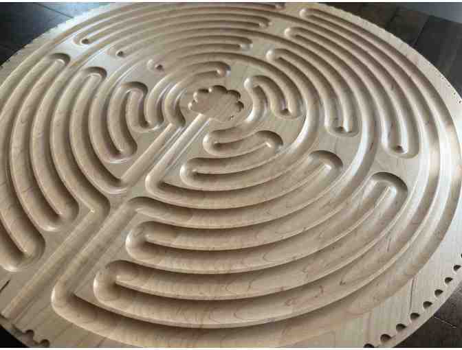 Set of 3 Wooden Labyrinths