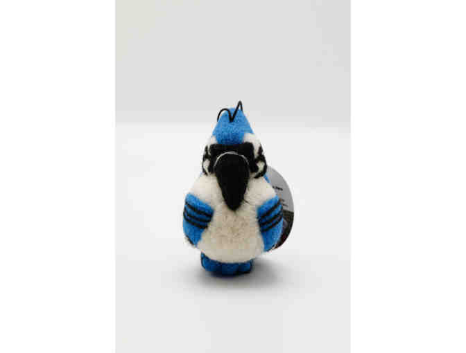 2 Handmade Felt Bird Ornaments from Spectacled Bear