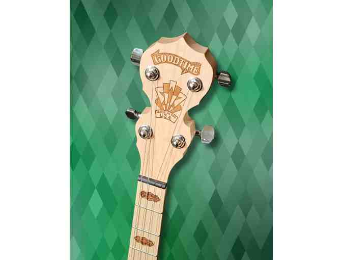 Deering 19-fret Tenor Banjo autographed by Jens Kruger