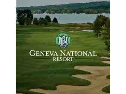 18 holes at Geneva National in Lake Geneva, WI for 4 and $100 Drink Credit